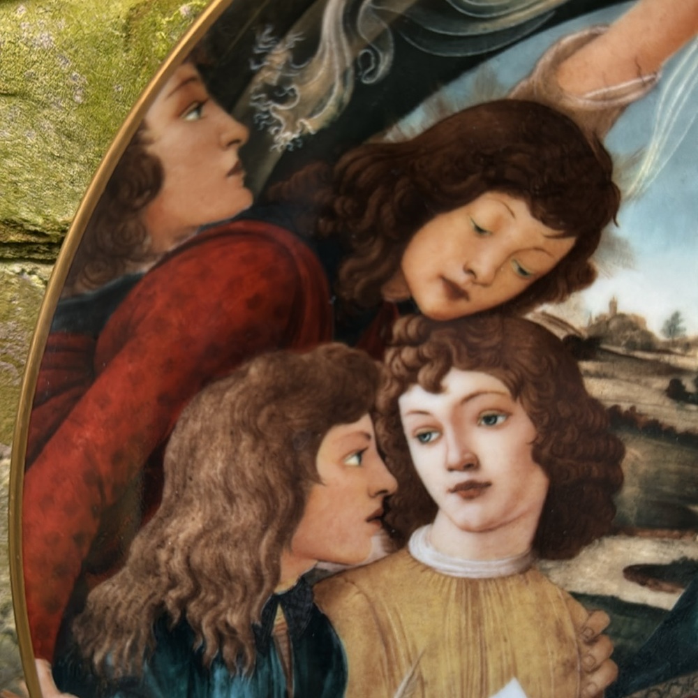 Gloria fine porcelain, botticelli “Vierge du Magnificant” Florence - Picture 4 of 10